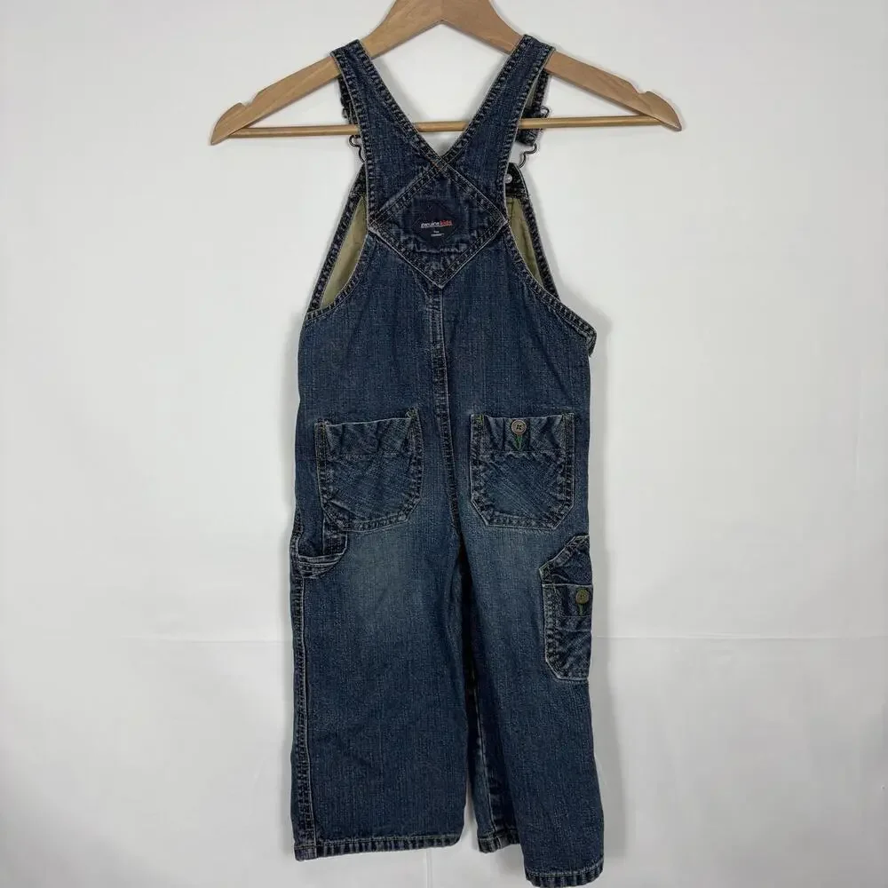 Genuine Kids Osh Kosh 3T Long Denim Kids Overalls